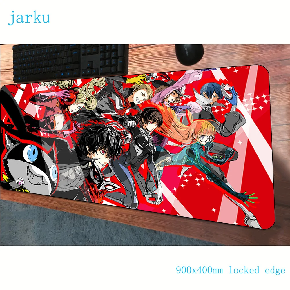 Persona 5 padmouse 900x400x3 мм игровой коврик для мыши Лидер продаж большой геймер