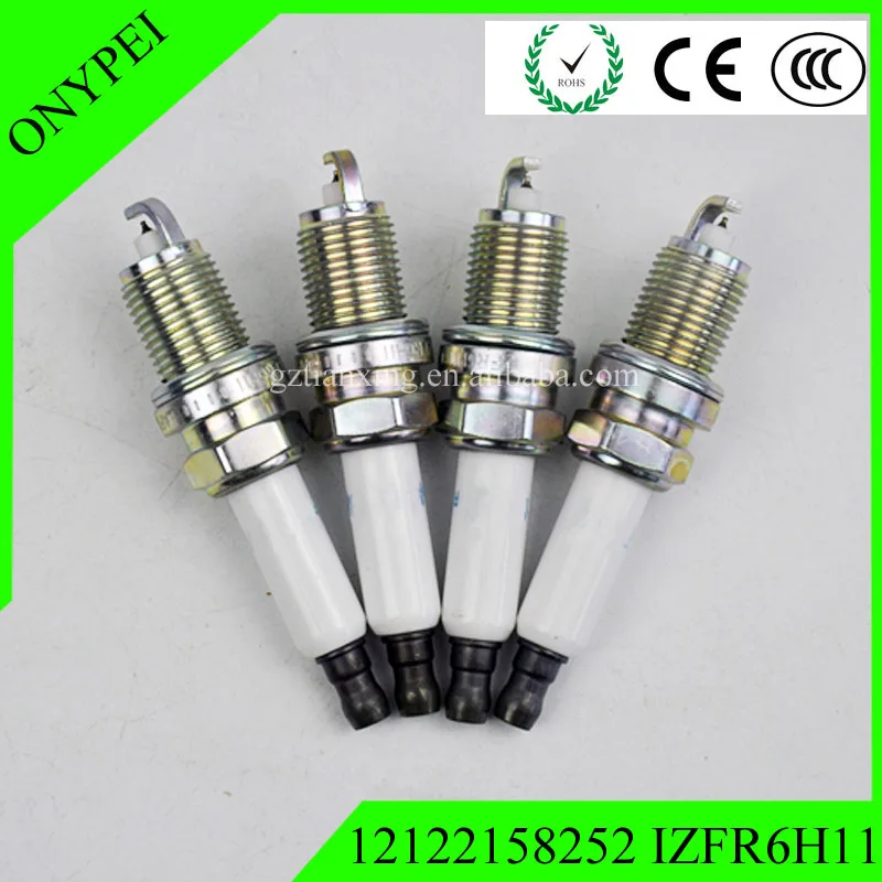 

Spark Plugs 12122158252 IZFR6H11 For BMW E87 120i N46 550-650-750-X5