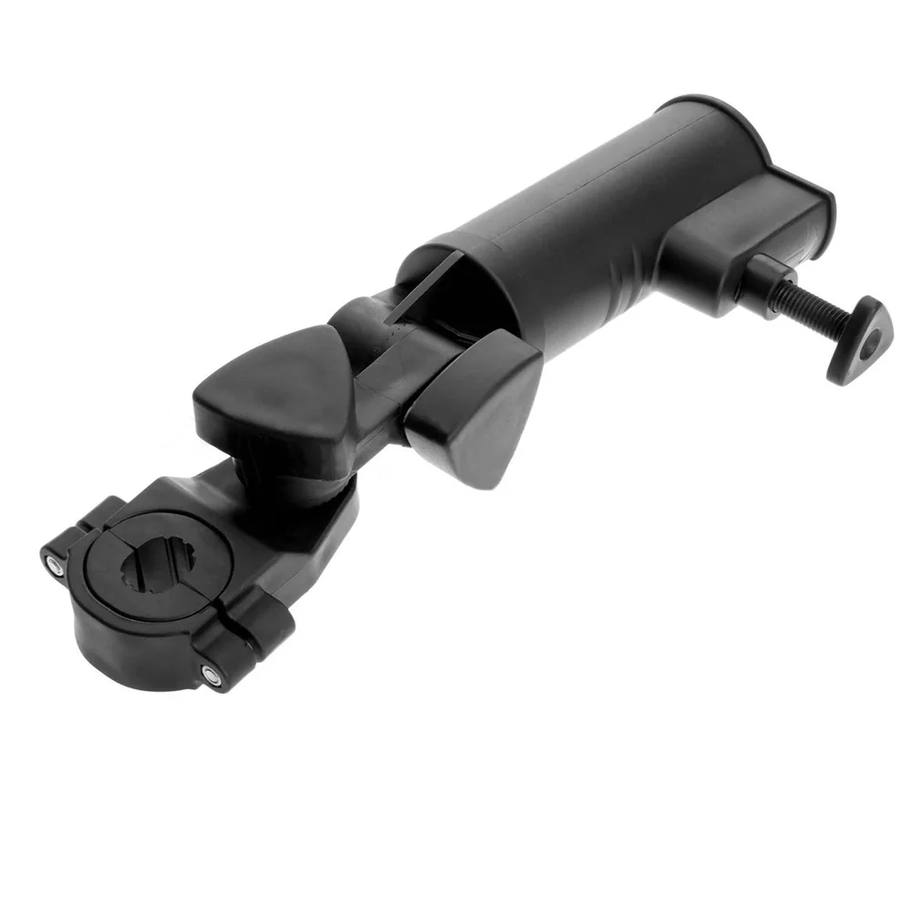 

Adjustable Angle Professional Pram For Golf Cart Stand Knob Durable Umbrella Holder Practical Universal Fishing Rotatable