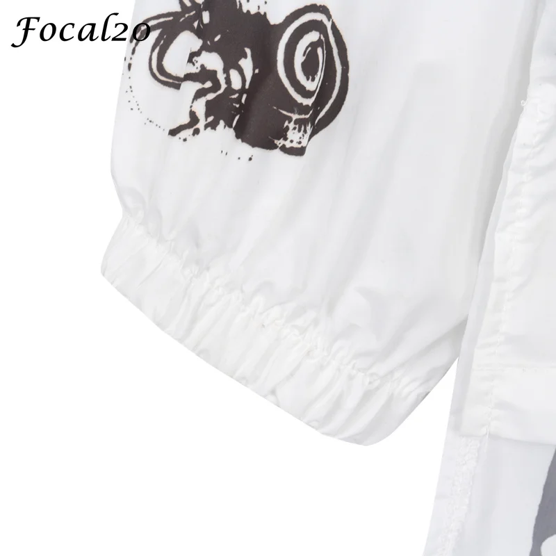 Уличная Женская куртка с капюшоном Focal20 Junji Itou Manga с принтом, Женская толстовка с капюшоном, пуловер, куртка, верхняя одежда, уличная одежда
