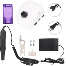 45000 об/мин Электрическая дрель для ногтей перезаряжаемая педикюрная маникюрная Полирующий гвоздь инструмент для полировки ногтей