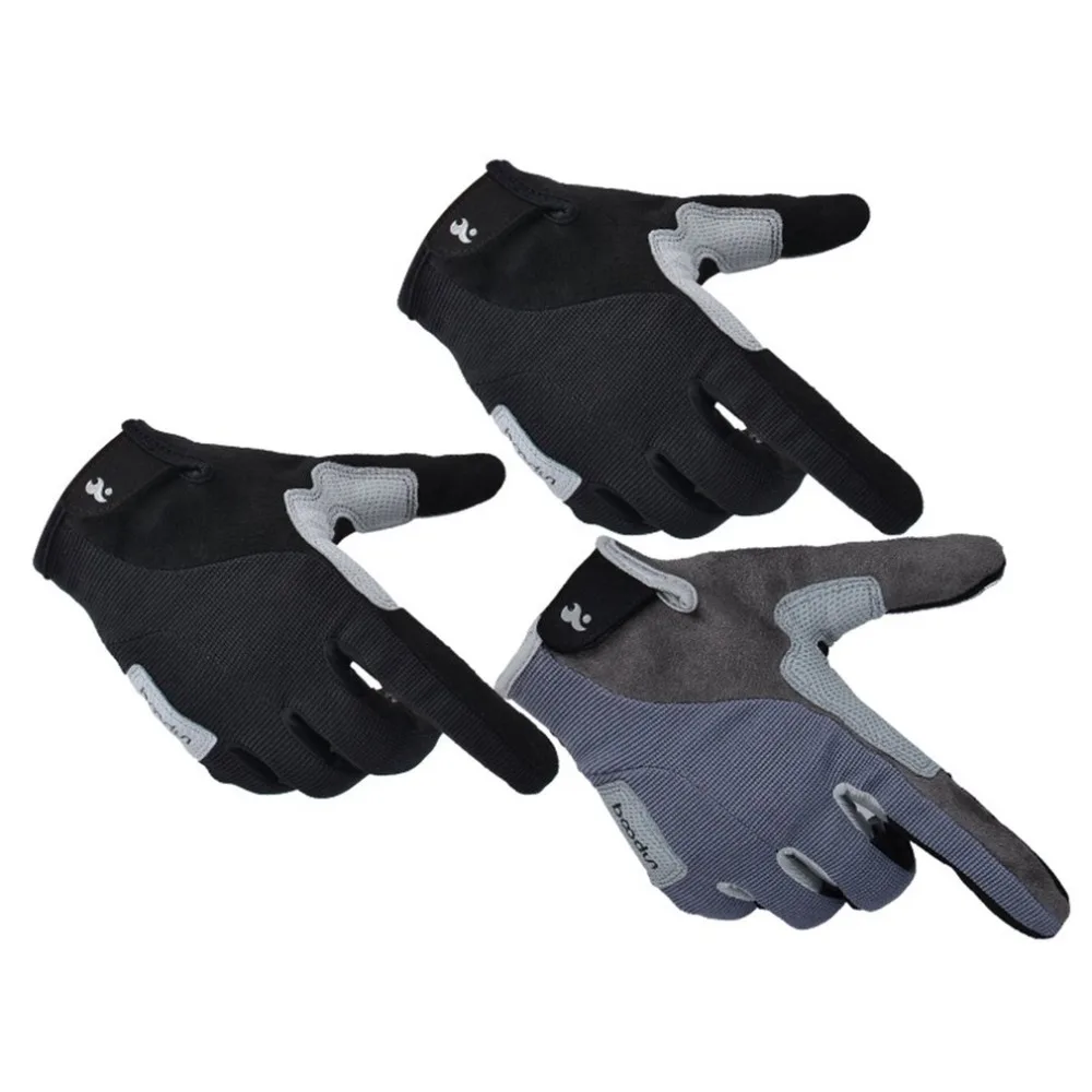 Comfortable Climbing Mountaineering Gloves Full Finger Gloves Non
