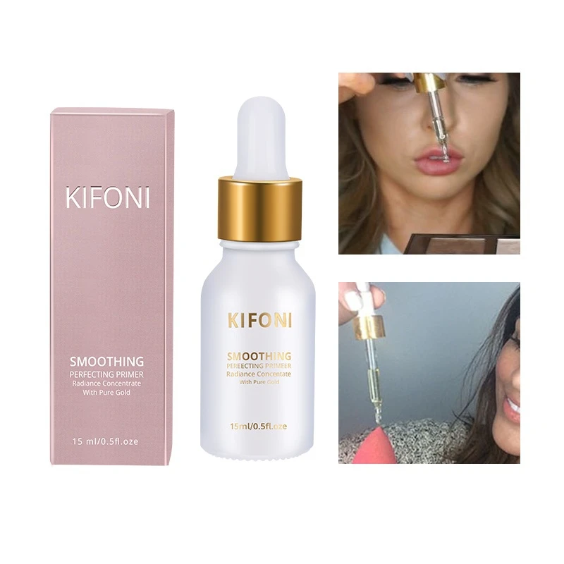 

24k Rose Gold Essence Liquid Skin Makeup Oil Face Essential Oil Primer Foundation Moisturizing Face Oil Anti-aging Maquiagem