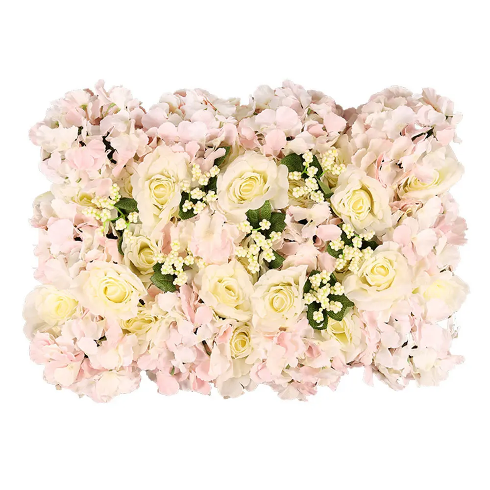 60*40 см шелковые розы искусственный цветок стены Свадебные украшения фон поддельные цветы свадебная АРКА павильон углы Декор цветочный - Цвет: A4