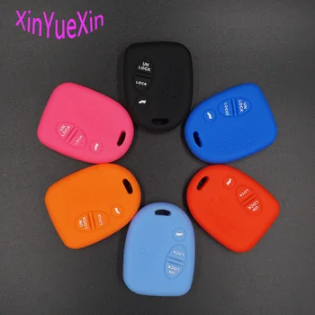 

Xinyuexin Silicone Car Key Cover FOB Case For Holden Commodore Wh Wk Wl Vs Vt Vx Vy Vz For Chevrolet Remote Key Case Car-styling