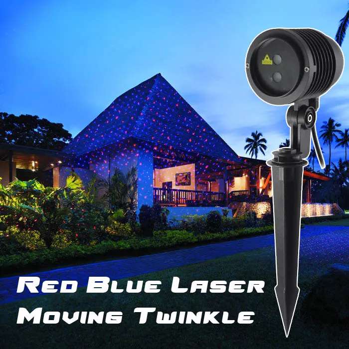 holiday outdoor christmas laser lights red blue moving twinkle christmas light projector waterproof ip65 garden landscape laser in stage lighting effect - Christmas Outdoor Projector holiday outdoor christmas laser lights red blue moving twinkle christmas light projector waterproof ip65 garden landscape laser in stage lighting effect - Christmas Outdoor Projector