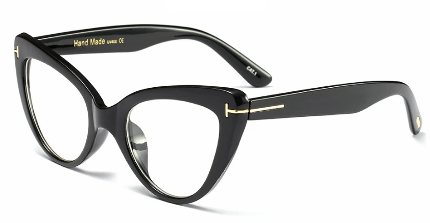 Женские очки кошачий глаз, оправа, модные компьютерные очки, трендовые стили, оптические 45131