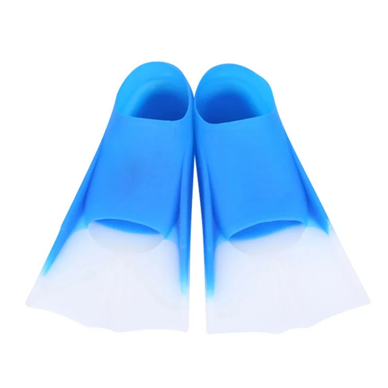 Alta calidad natación aletas de buceo de silicona largo aletas Snorkel aletas zapatos para niños adultos nadar zapatos verano