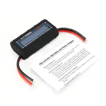 

G.T POWER 180A RC High Precision Watt Meter and Power Analyzer with LCD Backlight for Voltage Current measurement