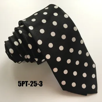 

5cm Narrow Ties Polka Dots Gravatas