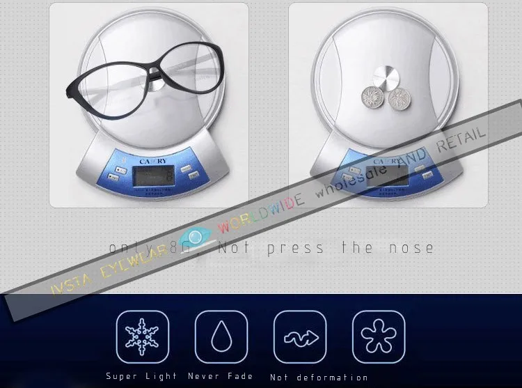 IVSTA TR Optical Frame Cat Eye Glasses Frames Prescription Lense Eyeglasses Women Glases Armacao Oculos de Grau Feminino 509 (23)