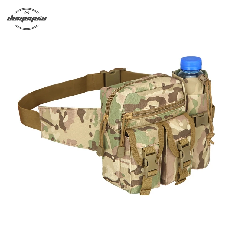 

Tactical Waist Bag Pouch Molle Bag Fanny Pack Hip Belt Hiking Fishing Hunting Waist Bags Sports Bags Outdoor Military Equipment