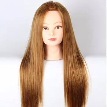 

Hot Sale Hair Mannequin Head Hairdresser Mannequin Head With Hair Hairdressing Mannequins For Salon Training