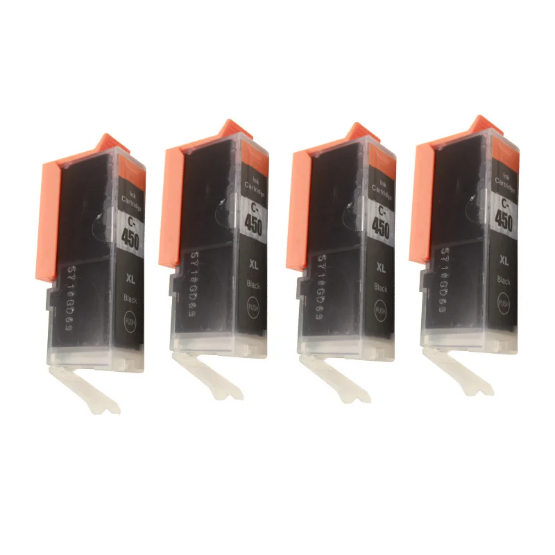 4PK Large Black PGI 450 450 ink cartridge for canon PIXMA IP7240 MG5440 MG5540 MG6440 MG6640