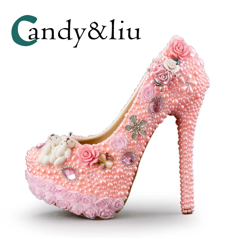 chaussure mariage fushia