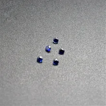 Joanlyn 10 шт Сапфир круглые Ограненные Драгоценные Камни Блестящий Сапфир, драгоценный камень небольших размеров 0,8 мм-3 мм C43S