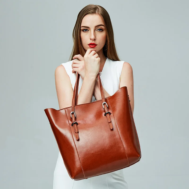 2019 New Women's Pack Fashion Single Shoulder Bag Oblique Hand Pickle Master Bag Simple Tote Bag