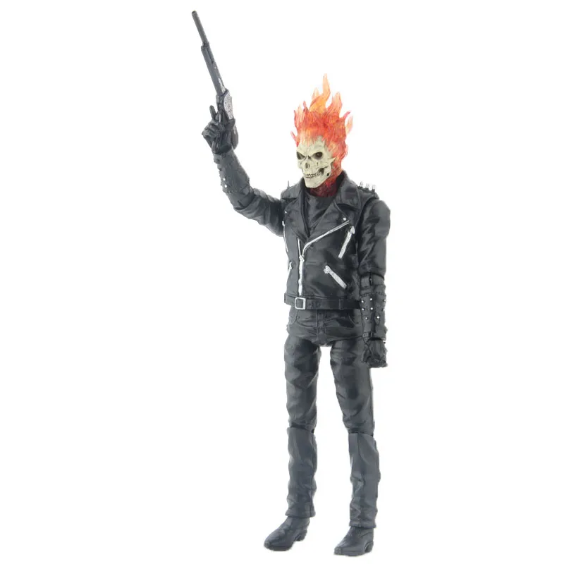

Marvel Ghost Rider Johnny Blaze PVC Action Figure Collectible Model Toy 23cm