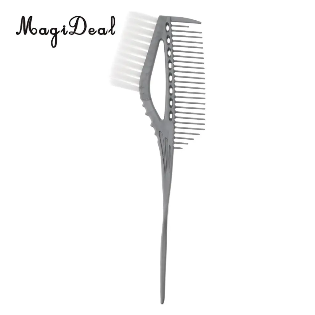 Salon Hair Tint Coloring Dyeing Brush Comb Highlighting Mixing Brush Gray Hair Cutting Styling Tools 