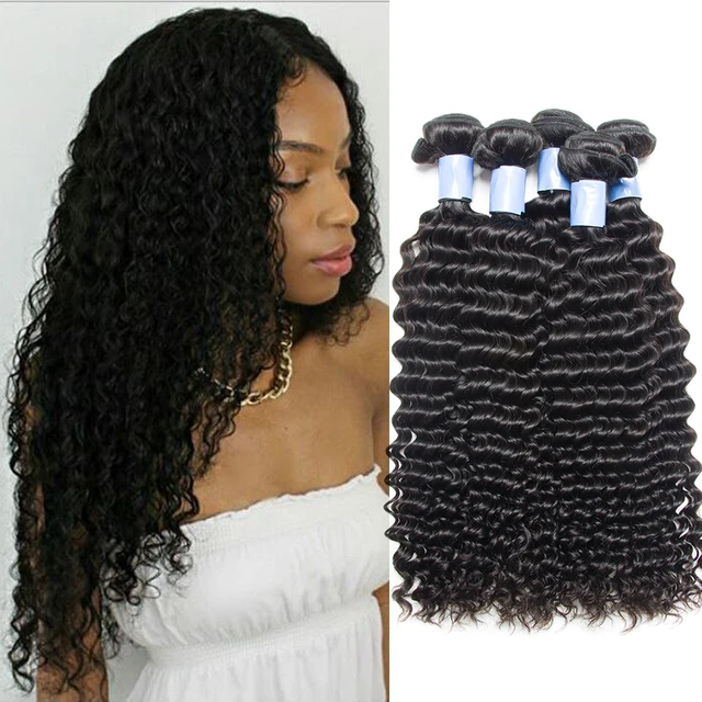 Malaysian Curly Hair Extensions Alibele Virgin Deep Malaysian Curly Hair Extensions Alibele Virgin Deep Wave 3 Bundles Human