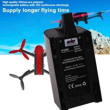 Eleoption 2500 мАч 11,1 В Замена литий-полимерный Батарея для Parrot Bebop 3,0 Drone3.0 Quadcopter Вертолет нам