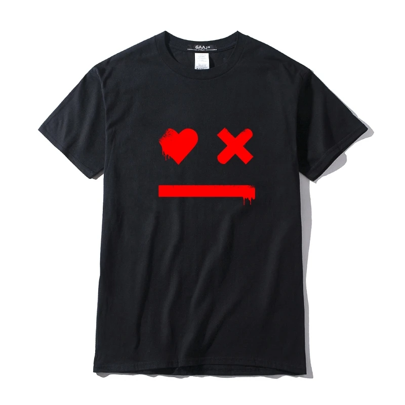 

GAAJ Funny "Love Death Robots" Men T Shirt Clothes Printed T-shirts For Man Summer Fashion 3XL High Quality T-shirt 2M41U#