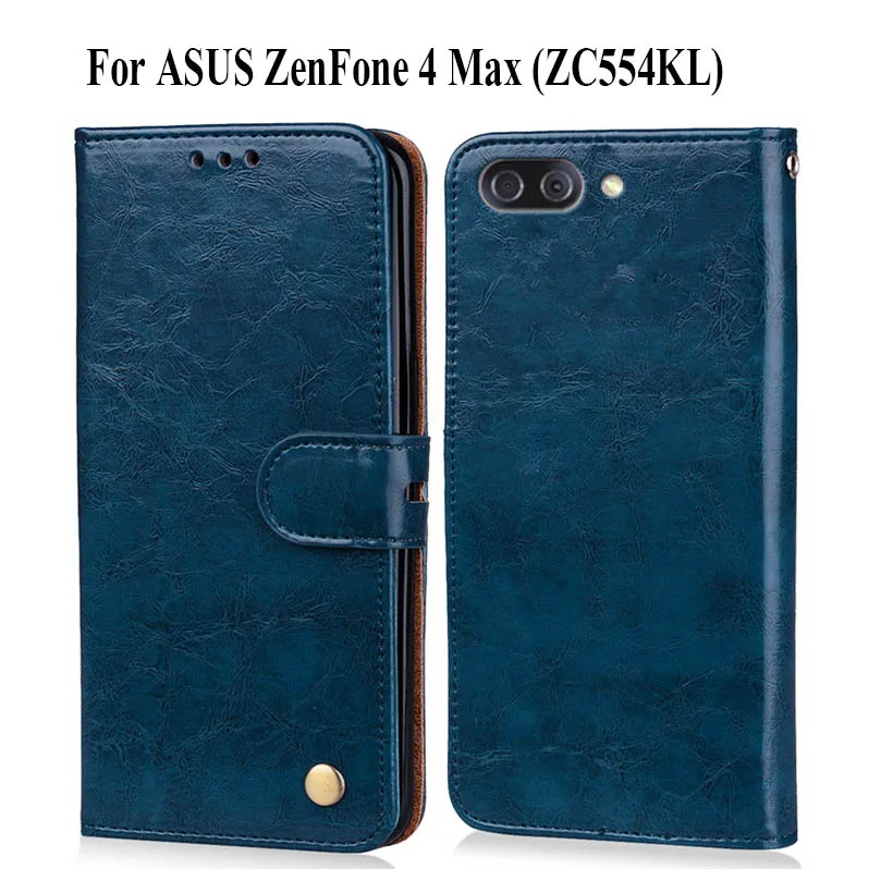 Новейший кошелек чехол для ASUS ZenFone 4 Max (ZC554KL) телефона задняя крышка 5 &quot100%
