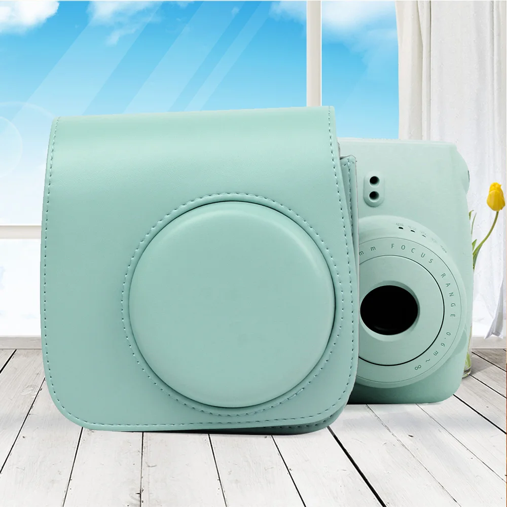 Чехол для цифровой камеры Besegad из искусственной кожи защитный чехол Polaroid Fujifilm Instax