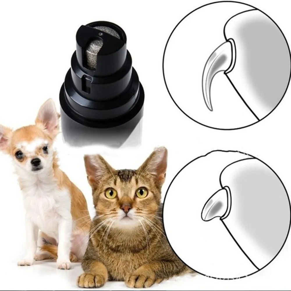 Портативный размер usb зарядка для домашних животных собак кошек коготь для ухода за ногтями триммер палец с когтем инструменты для маникюра аксессуары для домашних животных