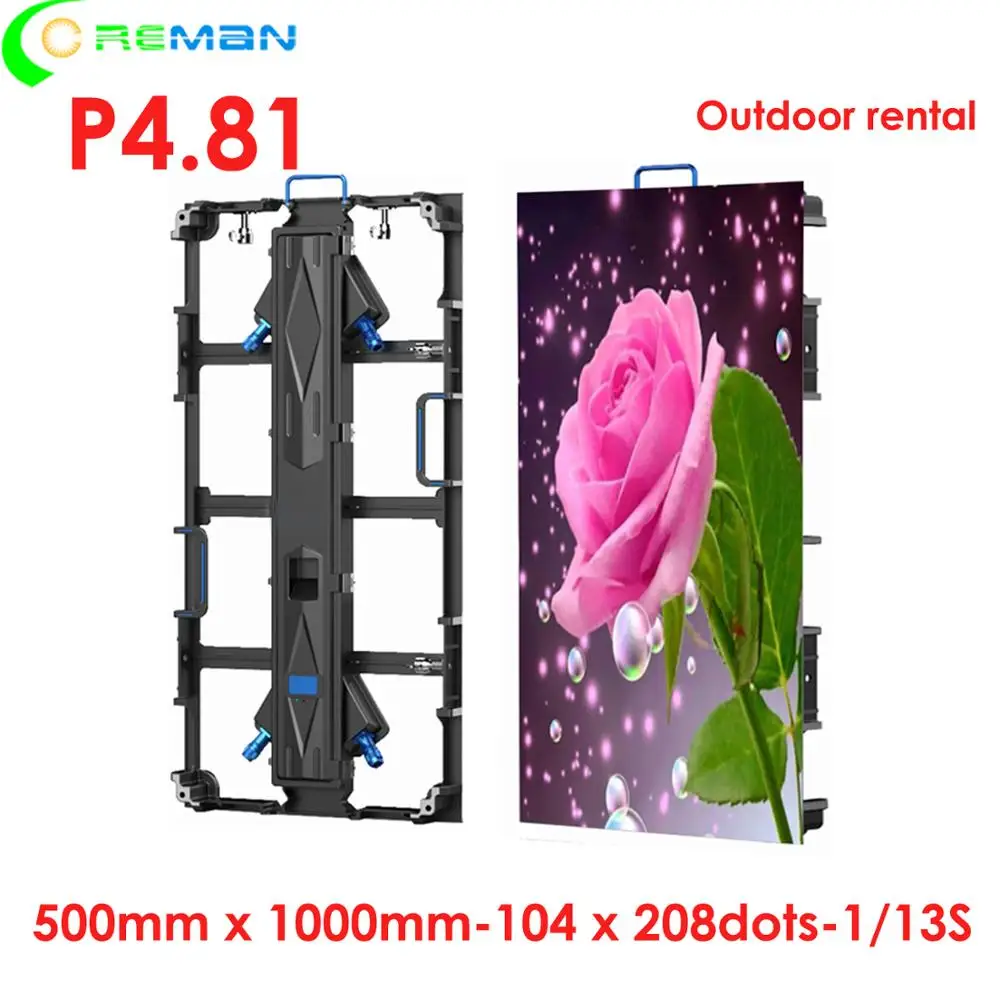 4 шт. наружная P4.81 P3.91 портативная светодиодная тонкая панель сценическая подсветка полноцветный P4.81 P3.91 наружный СВЕТОДИОДНЫЙ экран
