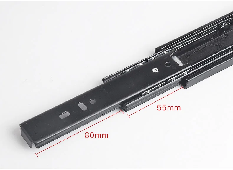 Приглушенные слайды мебельная фурнитура рельс компьютерный стол слайд клавиатура ящик трек мяч подъемный Нижний Кронштейн