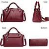 2022 Women Leather Handbags Vintage Soft Leather Female Crossbody Shoulder Bags Ladies Designer Brand Luxury Top-Handle Bags ► Photo 3/6