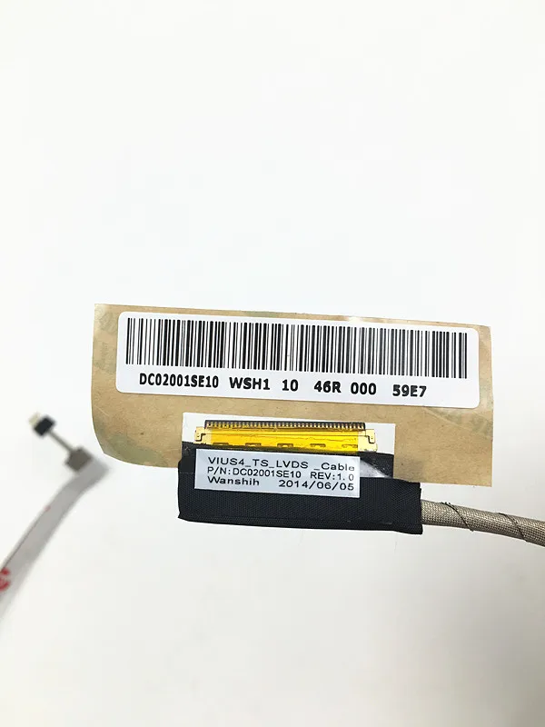 Новинка для LENOVO IDEAPAD S300T S400T S405T S500T S415 S300 S400 S405 S500 VIUS4 LCD LVDS кабель DC02001SE10 с сенсорным