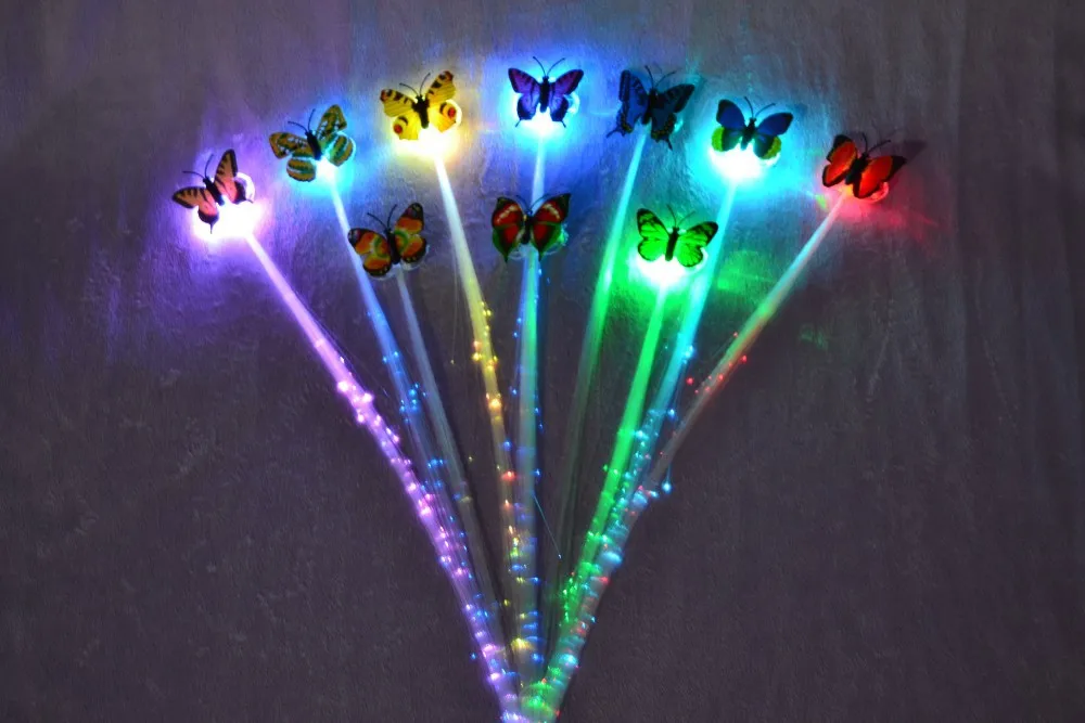 led butterfly hairclip (30)