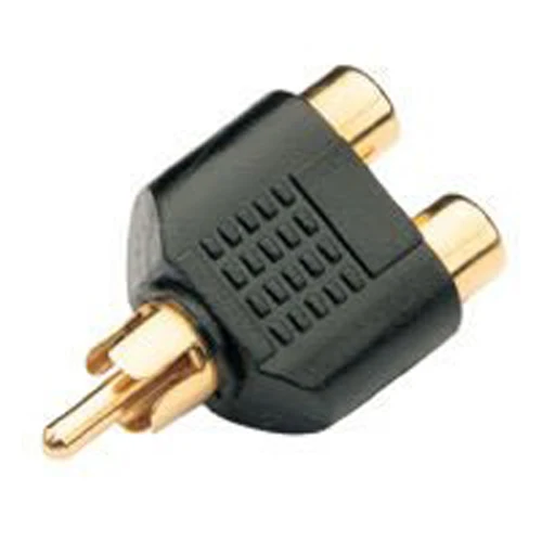 

IMC Hot Gold plated splitter RCA plug to 2 x RCA sockets