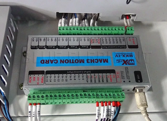 Фрезерный мини станок с ЧПУ 6090 kit cnc 3 оси для дерева/Оргстекла/металла из