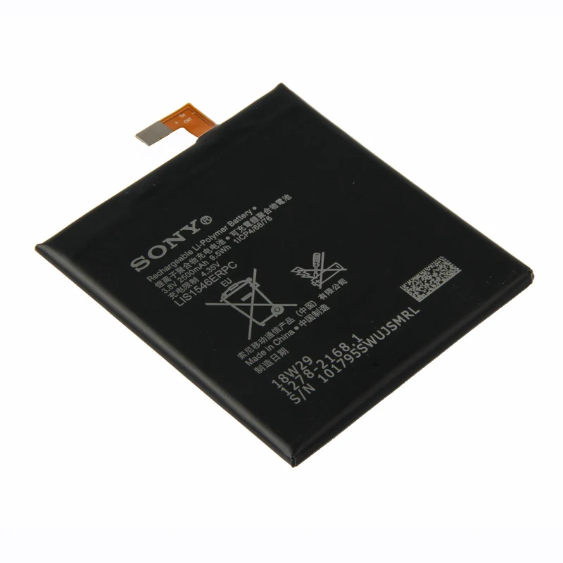 sony LIS1546ERPC Батарея для sony Xperia C3 T3 S55T S55U D2502 D2533 M50W D5103 2500 ма-ч