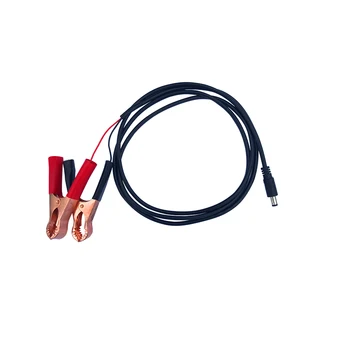 

XINPUGUANG Battery Alligator Crocodile Clips Connector to DC load Battery Clamp-on Charge Cable 1.5M