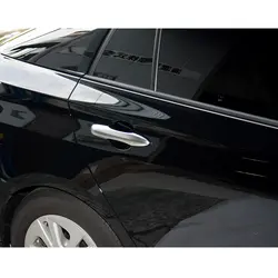 Sus304 Нержавеющая сталь дверные ручки GARNISH накладка с Смарт замочные скважины Интимные аксессуары для Toyota Prius xw50 2015-2017
