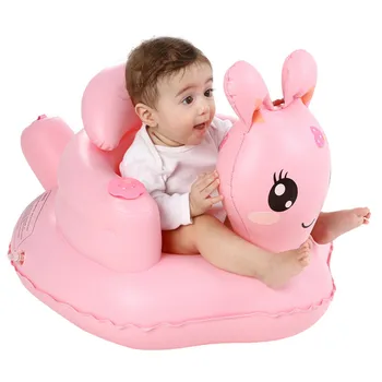 

Multifunctional Baby Inflatable Chair PVC Kids Seat Sofa Pink Bath Seats Dining Pushchair Infant Portable Play Game Mat For Baby