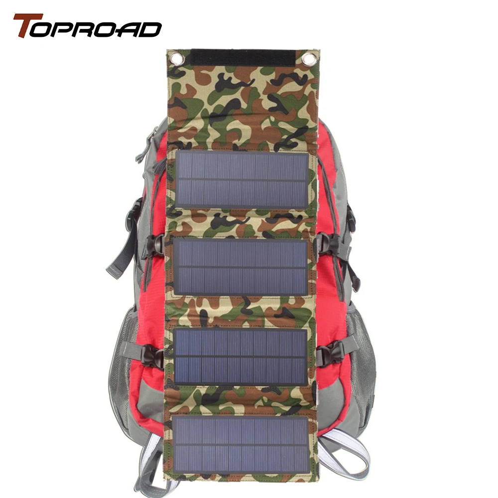 Folding Solar Panel Charger 6V 8W Power Bank Box Solar Energy Powerbank