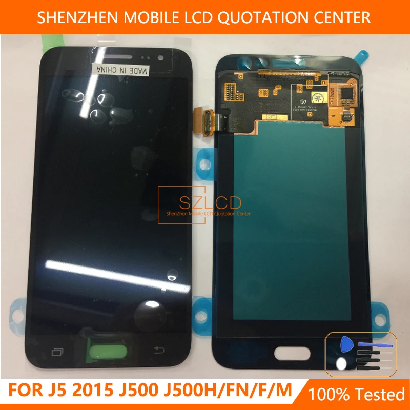 ORIGINAL new 5.0'' AMOLED LCD For SAMSUNG Galaxy J5 2015 J500 Display J500H J500FN J500F J500M SM-J500F ORG | Мобильные