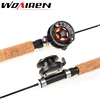 1pcs Winter Fishing Rods Ice Fishing Rods Fishing Reels To Choose Rod Combo Pen Pole Lures Tackle Spinning Casting Hard Rod set ► Photo 3/6