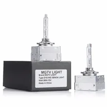 Быстрая старт УФ супер яркая высокая мощность высокое качество металлическая основа HID ксеноновая лампа D1S ксеноновая лампа теплый белый, белый автомобиль фара