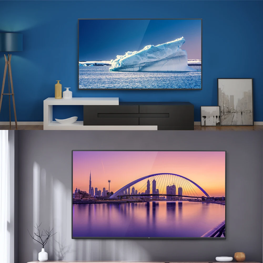  Xiaomi Smart TV 4 75 Inch Wireless Ultra-thin AI Intelligence Voice Television English Interface 4K