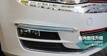 

4PCS/Set Silver Chrome Bumper Corner Side Edge Guard Protector Protective for vw passat b6 tiguan jeep fiat 500 corolla solaris