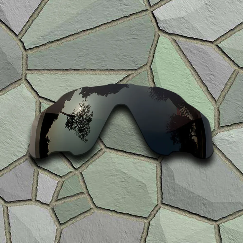 Cromo Nero Occhiali Da Sole Polarizzati Lenti Di Ricambio Per Oakley Jawbreaker