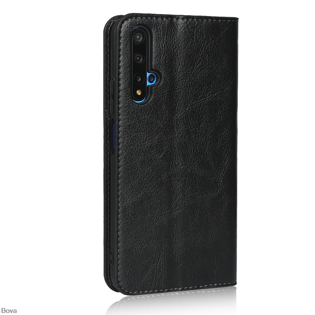 Premium Leather Case for Huawei Honor 20 Pro Honor20 Case Honor 20 flip case card holder cowhide holster Coque Fundas