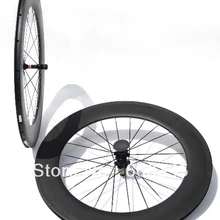 Clincher Wheelset 88 мм-весь углеродный дорожный велосипед 700C Clincher Wheelset-RIM, спицы, HUB, skewer