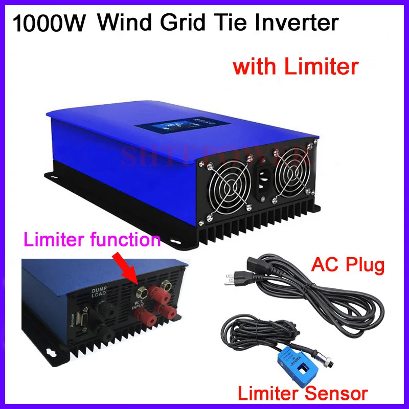 Mppt Inverter For Wind Turbines 3 Three Phase Ac 24v 48v Input 1000w